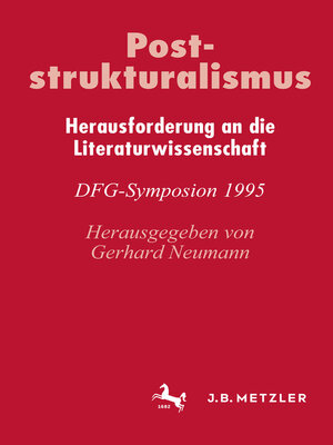 cover image of Poststrukturalismus